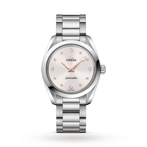 omega seamaster aqua terra ladies goldsmiths|omega aqua terra 150m quartz.